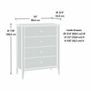 Sauder Larkin Ledge 4-Drawer Chest Go , Safety tested for stability to help reduce tip-over accidents 433640